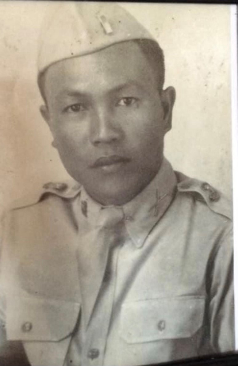 Veronica Santee's Grandfather Who Served in the Philippine Army in WWII.